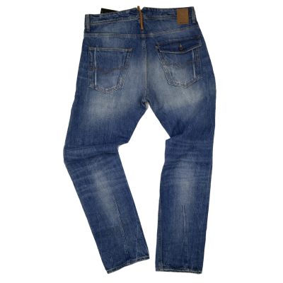 GUESS Spodnie męskie jeans niebieskie | Grishop | Jeansy