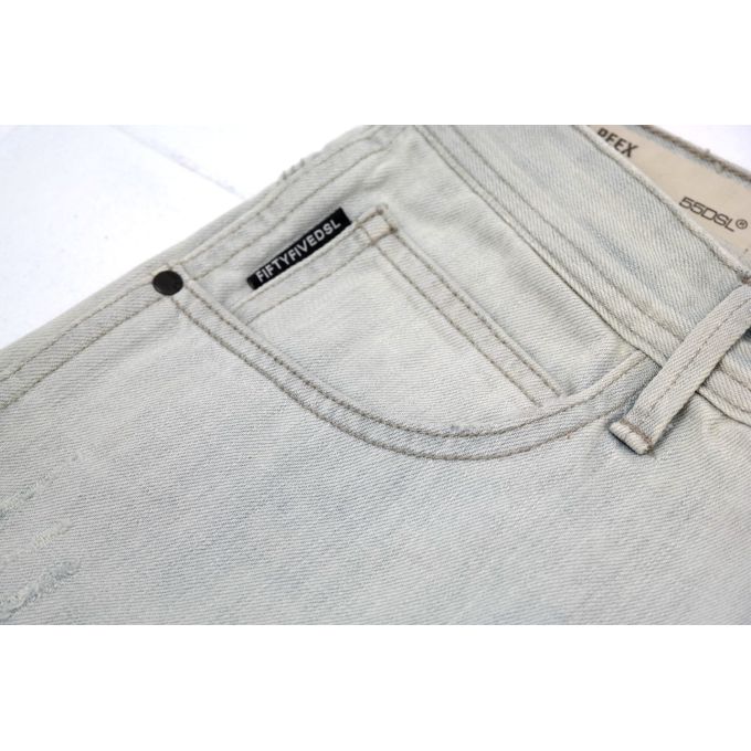 DIESEL 55DSL Spodnie męskie jeans niebieskie jasne | Grishop | Jeansy