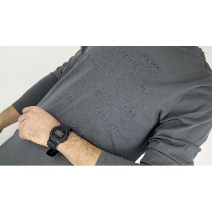 CERRUTI longsleeve bluzka koszulka męski T-shirt szary | Sklep GriShop.eu | Moda