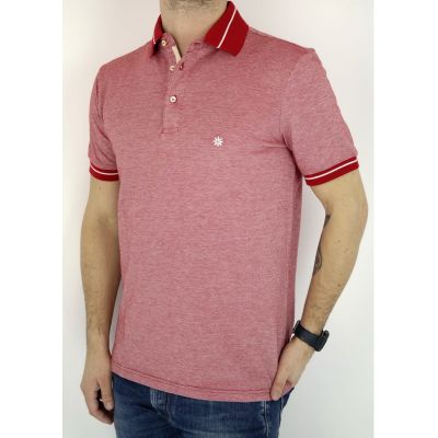 BAGUTTA T-shirt polo męski czerwona | Sklep GriShop.eu | Koszulki