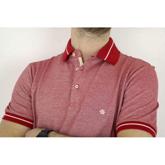 BAGUTTA T-shirt polo męski czerwona | Sklep GriShop.eu | Koszulki