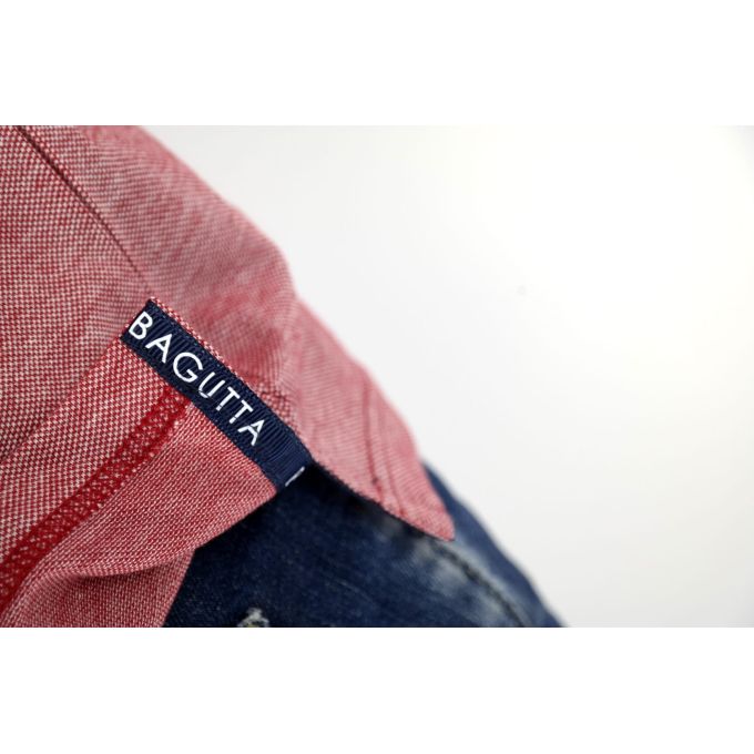 BAGUTTA T-shirt polo męski czerwona | Sklep GriShop.eu | Koszulki