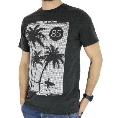 KANGAROO POO T-shirt męski popiel TKAN01 | Sklep GriShop.eu | Koszulki