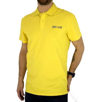 JUST CAVALLI T-shirt polo męski TJC05 | Grishop | Koszulki