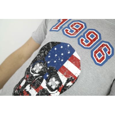 MARSHALL T-shirt męski popiel TMRS05 | Sklep GriShop.eu | Koszulki