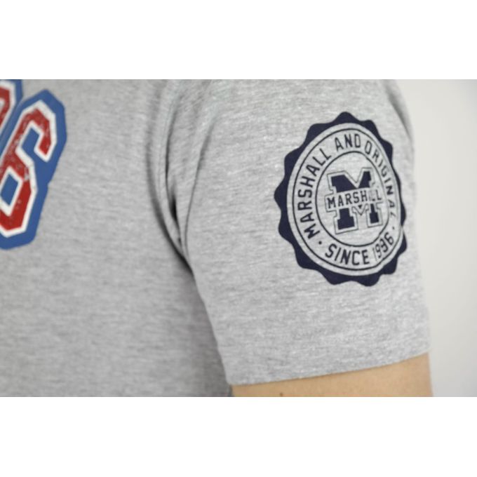 MARSHALL T-shirt męski popiel TMRS05 | Sklep GriShop.eu | Koszulki