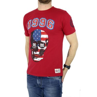 MARSHALL T-shirt męski czerwony TMRS06 | Sklep GriShop.eu | Koszulki