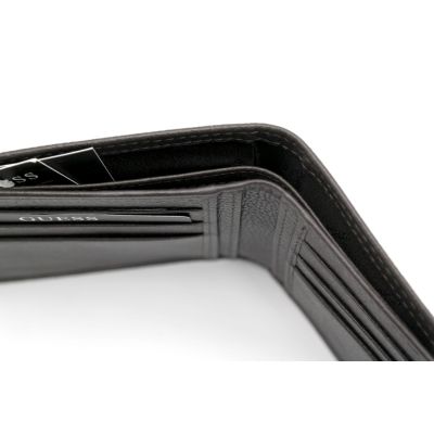 GUESS portfel męski SKÓRA brąz karty PGS1002 | Sklep GriShop.eu | Galanteria i dodatki