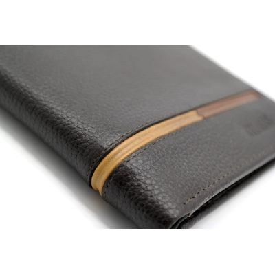 GUESS portfel męski SKÓRA brąz karty PGS1002 | Sklep GriShop.eu | Galanteria i dodatki