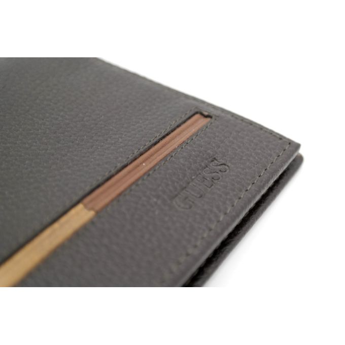 GUESS portfel męski SKÓRA brąz karty PGS1002 | Sklep GriShop.eu | Galanteria i dodatki