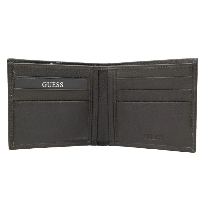 GUESS portfel męski SKÓRA brąz karty PGS1002 | Sklep GriShop.eu | Galanteria i dodatki