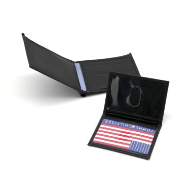 TOMMY HILFIGER Portfel męski czarny skóra PTH01 | Sklep GriShop.eu | Galanteria i dodatki