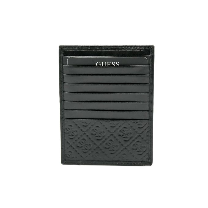 GUESS Portfel czarny skóra karty bilon PGS1009 | Sklep GriShop.eu | Galanteria i dodatki