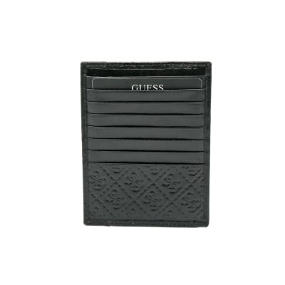 GUESS Portfel czarny skóra karty bilon PGS1009 | Sklep GriShop.eu | Galanteria i dodatki