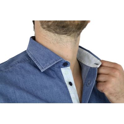 ENRICO COVERI Koszula męska biała KEC01 | Grishop | Koszule