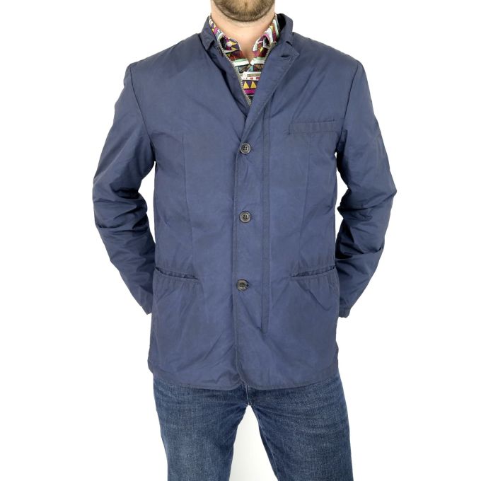 GEOX Kurtka męska granatowa (L) | Grishop | Kurtki