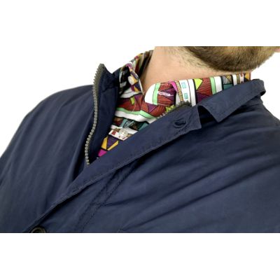 GEOX Kurtka męska granatowa (L) | Grishop | Kurtki