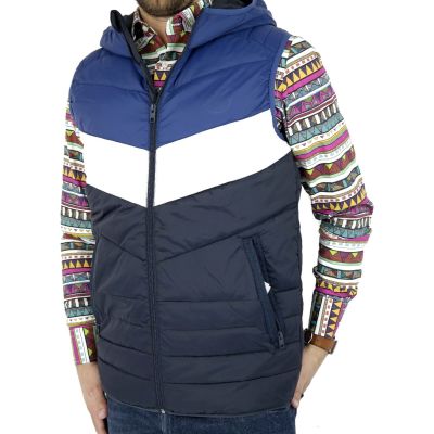 JACK & JONES Kamizelka bezrękawnik męski granatowy | Grishop | Kurtki