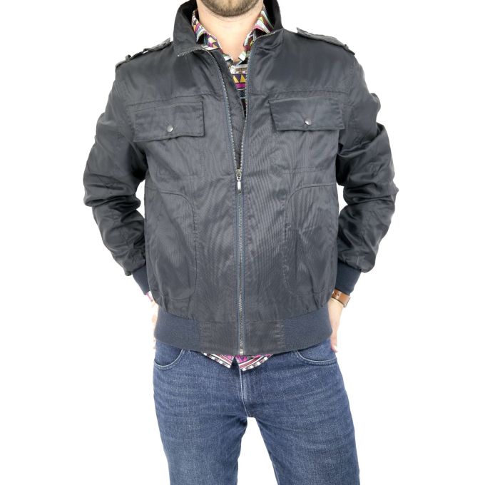 HACIENDA PUBLICA Kurtka męska granatowa (M) | Grishop | Kurtki