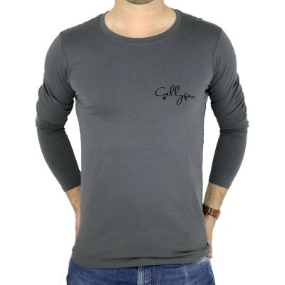 GELLYGEN longsleeve męski T-shirt popiel LGLN02 | Sklep GriShop.eu | Koszulki