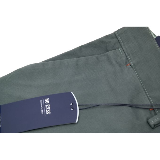 NOEXSS Spodnie męskie chinosy zielone 30 | Sklep GriShop.eu | Jeansy