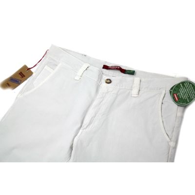 CARRERA Spodnie męskie białe z gumką przy nogawce | Sklep GriShop.eu | Jeansy
