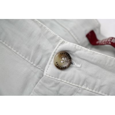 CARRERA Spodnie męskie białe z gumką przy nogawce | Sklep GriShop.eu | Jeansy