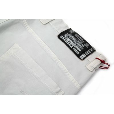 CARRERA Spodnie męskie białe z gumką przy nogawce | Sklep GriShop.eu | Jeansy