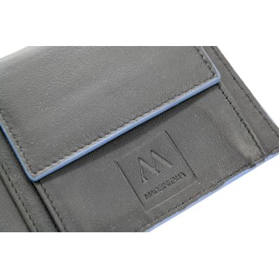 MADE IN ITALIA Zestaw Portfel + pasek czarny PZIT01 | Sklep GriShop.eu | Galanteria i dodatki