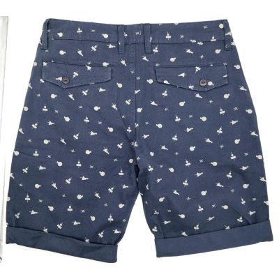 BELLFIELD Spodenki męskie SPBF01 granatowe wzorek | Sklep GriShop.eu | Spodnie