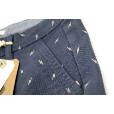 BELLFIELD Spodenki męskie SPBF02 granatowe wzorek | Sklep GriShop.eu | Spodnie