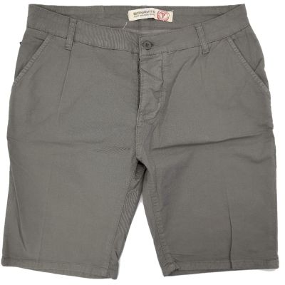 BONAVITA Spodenki męskie beżowe SPBV05 (36/50) | Sklep GriShop.eu | Spodnie