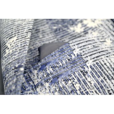 GIOVANNI PERA Marynarka męska D011 kwiaty kolor jeans | Sklep GriShop.eu | Marynarki
