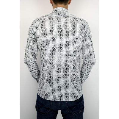 UNGARO Koszula męska grochy KUNG04 | Grishop | Koszule