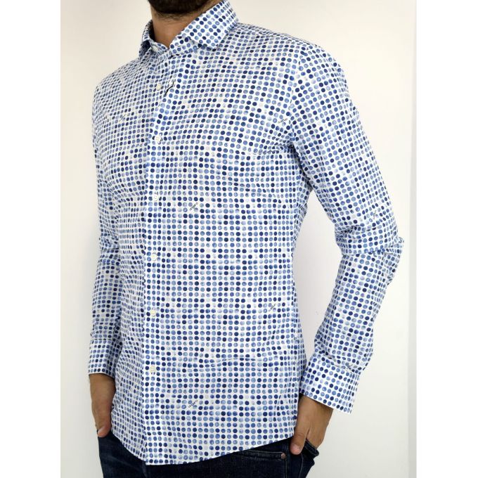 UNGARO Koszula męska grochy KUNG05 | Sklep GriShop.eu | Koszule