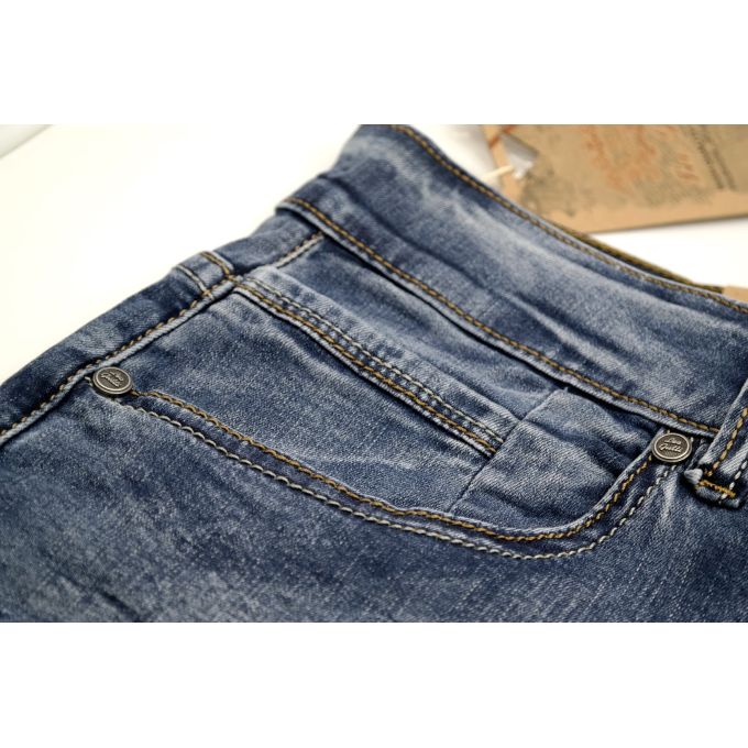 LEO GUTTI Spodenki męskie jeans SPLG02 | Grishop | Spodnie