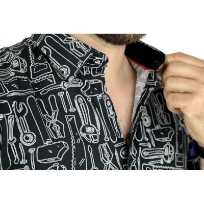 GIOVANNI PERA Koszula męska krótki rękaw GPK04 | Sklep GriShop.eu | Koszule