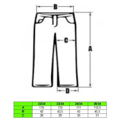 TOMMY HILFIGER Spodnie męskie modrak SPTH02 | Sklep GriShop.eu | Jeansy