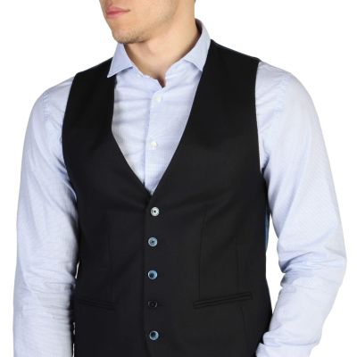 TOMMY HILFIGER kamizelka granatowa casual KAMTH01 | Grishop | Kamizelki