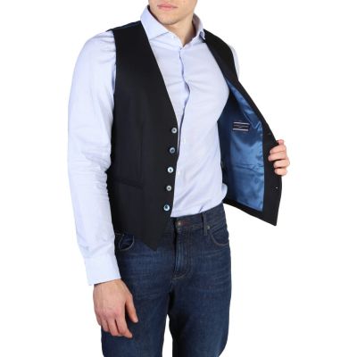 TOMMY HILFIGER kamizelka granatowa casual KAMTH01 | Grishop | Kamizelki