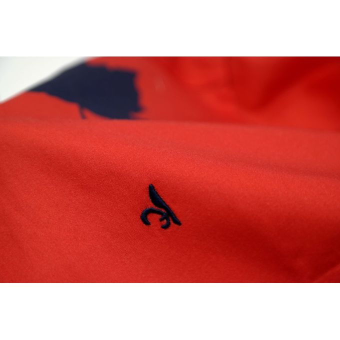 DANIEL BESSI Koszula męska fb499 czerwona canada | Sklep GriShop.eu | Koszule