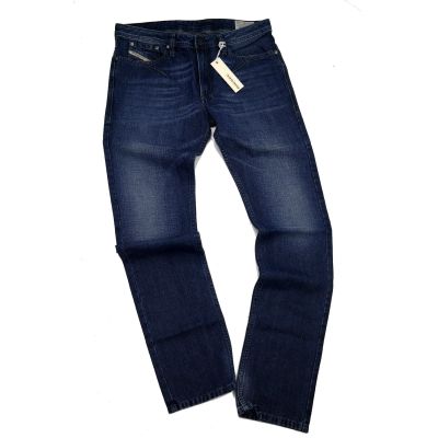 DIESEL Spodnie męskie jeans niebieskie SPODSL06 | Grishop | Jeansy