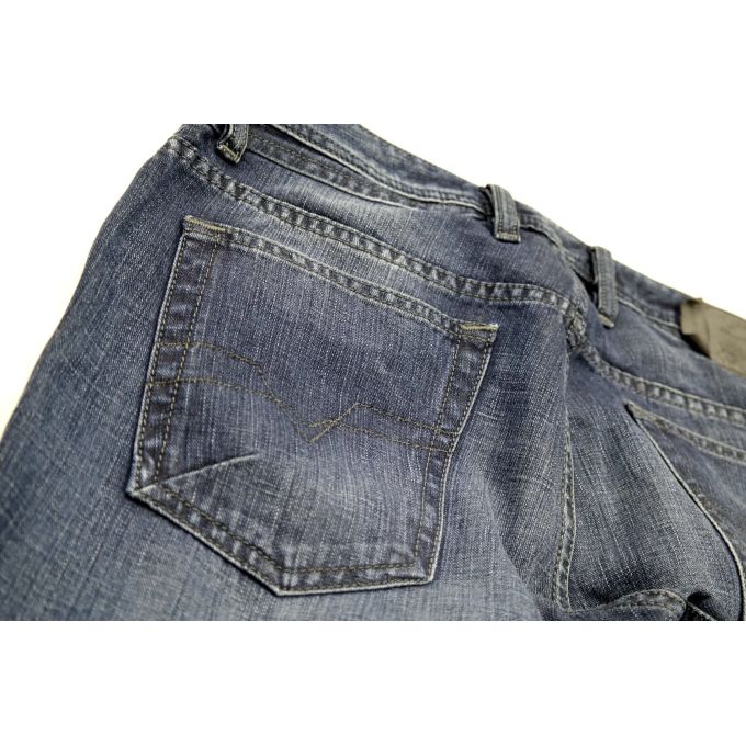 DIESEL Spodnie męskie jeans niebieskie SPODSL06 | Grishop | Jeansy