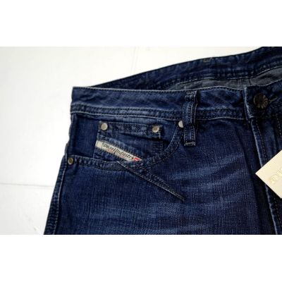 DIESEL Spodnie męskie jeans niebieskie SPODSL06 | Grishop | Jeansy