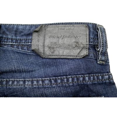 DIESEL Spodnie męskie jeans niebieskie SPODSL06 | Grishop | Jeansy