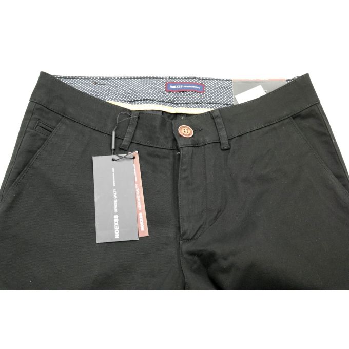 NOEXSS Spodnie męskie czarne SPONX06 | Grishop | Jeansy