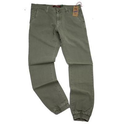 CARRERA Spodnie męskie khaki z gumką SPOCR01 | Grishop | Jeansy
