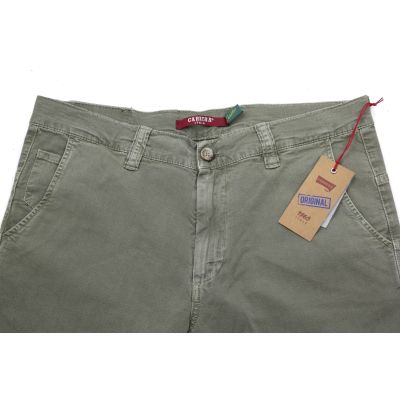 CARRERA Spodnie męskie khaki z gumką SPOCR01 | Grishop | Jeansy