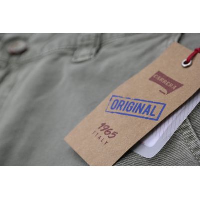 CARRERA Spodnie męskie khaki z gumką SPOCR01 | Grishop | Jeansy
