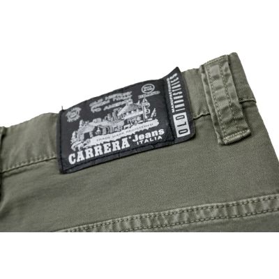 CARRERA Spodnie męskie khaki z gumką SPOCR01 | Grishop | Jeansy